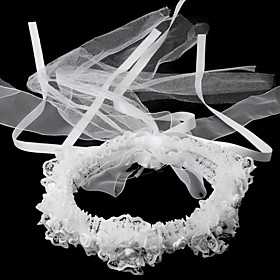 Gorgeous Satin/ Lace Wedding Flower Girl Headwreath Gorgeous Satin/ Lace Wedding Flower Girl Headwreath