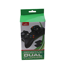 Rechargeable Dual Dock/Stand Battery Pack for Xbox 360 Slim (Black) Rechargeable Dual Dock/Stand Battery Pack for Xbox 360 Slim (Black)