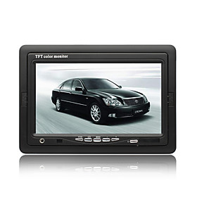 7 inch Car TFT LCD Stand/Headrest Color Monitor With Earphone Jack-Headrest Frame-Stand Braket
