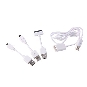 3-in-1 USB Cable Kit for iPhone/Nokia/BlackBerry/HTC
