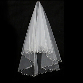 1 Layer Chapel Length Wedding Veil (0498-TS094)