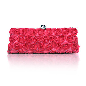 Gorgeous Satin With Austrian Rhinestone Evening Handbags/ Clutches More Colors Available