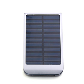 Portable USB Solar Panel Charger for iPhone 4/3G/3GS/Mobile Cell phones (Silver)