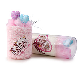 Romantic Loving heart Packaged Towel (Spreads into Real Towel)