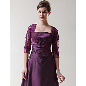 Half Sleeves Lace/ Net Special Occasion Jacket/ Wedding Wrap Half Sleeves Lace/ Net Special Occasion Jacket/ Wedding Wrap