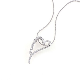 Shining CZ Cubic Zirconia With Platinum Plated Pendant Shining CZ Cubic Zirconia With Platinum Plated Pendant