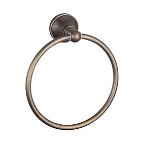 Antique Brass Wall-mounted Towel Ring (1018-J-29-5)