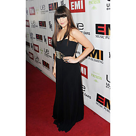Keith Urban Sheath/ Column Sweetheart Floor-length Chiffon Grammy/ Evening Dress (FSA1111039)
