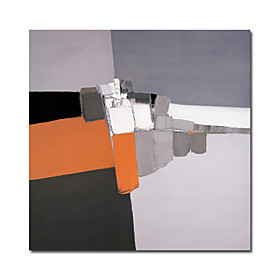 Hand-painted Abstract Oil Painting with Stretched Frame Hand-painted Abstract Oil Painting with Stretched Frame