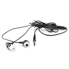 Replacement Stereo In-ear Earphones For iPhone (3.5mm Jack/Black)