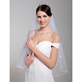 2 Layers Elbow Wedding Veil