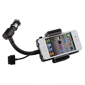 Hands-Free FM Transmitter Charger Car Kit for iPhone