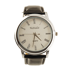 High Class PU Leather Band Classic Style Rome Number Dial Men Women Wrist Watch | 6.91 USD High Class PU Leather Band Classic Style Rome Number Dial Men Women Wrist Watch | 6.91 USD