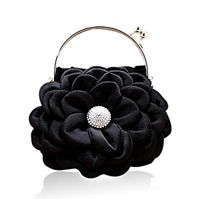 Satin With Shining Rhinestones Evening Handbags/ Clutches/ Top Handle Bags More Colors Available