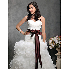 Long Elastic Satin Wedding/ Bridal Ribbon Sash Long Elastic Satin Wedding/ Bridal Ribbon Sash