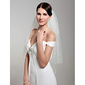 4 Layers Elbow Wedding Veil (0061-RRTS10)