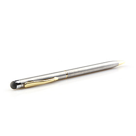 2-in-1 Stylus Touch Ball Point Pen for iPad, Playbook, Xoom, P1000 and Streak (Silver)