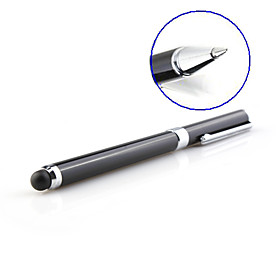 2-in-1 Stylus Touch Ball Point Pen for iPad, Playbook, P1000, Streak and Xoom (Black)