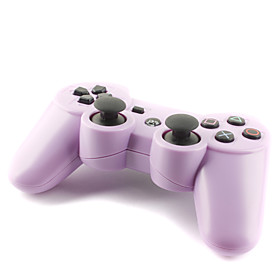 Rechargeable USB DualShock 3 Wireless Controller for Playstation 3/PS3 (Purple)
