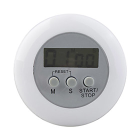 Round Kitchen Cooking Digital Timer with Clip