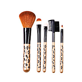 HighlightEvery brush needed for professional cosmetics applications in a convenient casePersonal care set works well with mineral makeup systems, face discs or any makeup you want to apply correctlyMakeup brushes make you feel good knowing that you look your best!Small brushes are perfect for applying eye shadow, eyeliner, concealer and lip products.Perfect for traveling or for your busy, fast-paced lifestyle. All makeup brushes have been tested. FeaturesSize:18.4 10 2(cm)Quatity:5Brush Handle:Plastic handles and aluminum ferrules Brush Set IncludesLip BrushBrush hair:synthetic fiberInclude:1 Brush, Lenth:10.5cm, Hair Lenth:0.8cm, Hair Width:0.2cm Blush BrushBrush hair:mixed synthetic fiberInclude:1 big Brush, lenth:13cm,Hair Lenth:3.9cm,Hair Width:3cm Eyeshadow BrushBrush hair:synthetic fiberInclude:1 Brushs, Lenth:13cm,Hair Lenth:1.5cm, Hair Width:1cm Others?1 Replaceble Sponge Tip Applicator,Length:12cm 1 Eyebrow Comb Brush,Length:13cm 5 Pcs Wool Makeup Brush Set