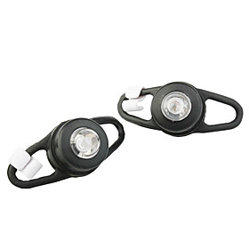 Red Light 3-Mode Tie-On Bike Light Keychains (2-Keychain Set)(YT-L118)