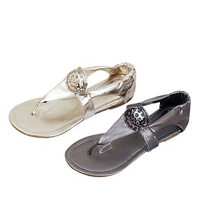 Leatherette Upper Flats Casual/ Honeymoon Shoes(0987-FANSS F904)