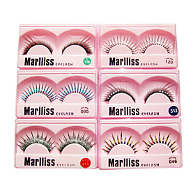 Mixed 30 Pairs Pair Fancy Fashion False Eyelash