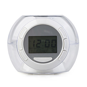 7 Color Changing Light Alarm Clock With 6 Nature Sound