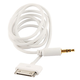 3.5mm Audio Aux Stereo Cable for iPhone, iPad and iPod(100 CM-Length)