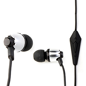 Designer's In-Ear Earphone with Mic and Volume Control for iPhone 4