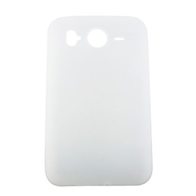 Protective Silicone Case for HTC Desier HD White