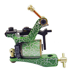 Low Carbon Steel Tattoo Machine Shader with 14 Wrap Coils