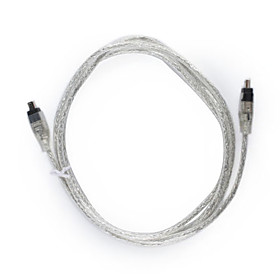 USB to Firewire IEEE 1394 Mini 4 Pin iLink Data Cable