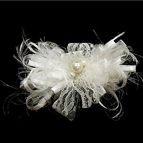 Gorgeous Satin With Imitation Pearl Wedding Bridal Headpiece (1187-TS-TH39)