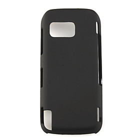 Hard Rubber Case Cover For Nokia 5800 Black