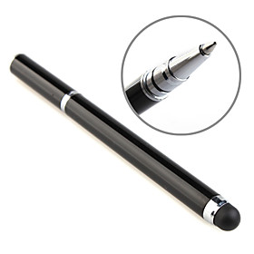 2-in-1 Sensative CapacitiveTouchpad Stylus   Ball Pen for iphone/ipad(Black)