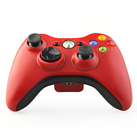 Wireless Game Controller with Receiver for XBox 360 Red Wireless Game Controller with Receiver for XBox 360 Red