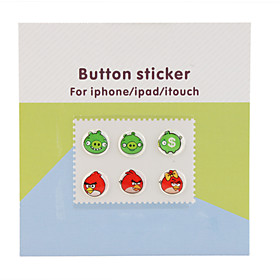Home Button Stickers for iPhone/iPad/iTouch (6 Pack)