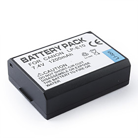 Replacement Digital Camera Battery LP-E10 for Canon EOS 1100D