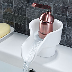 Antique Copper Single Handle Centerset Bathroom Sink Faucet(1039-MA1059)