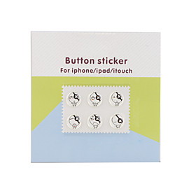 Home Button Stickers for iPhone/iPad/iTouch (6 Pack)