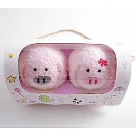 Piggy Towels with Refinement Packing(set of 2) Piggy Towels with Refinement Packing(set of 2)
