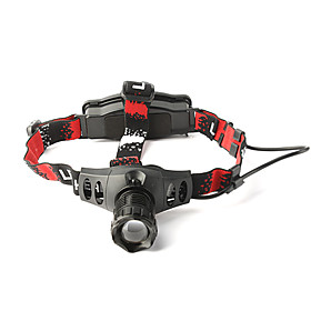 Cycling / Camping Sports Outdoor High Power Zoom Head Light Q8