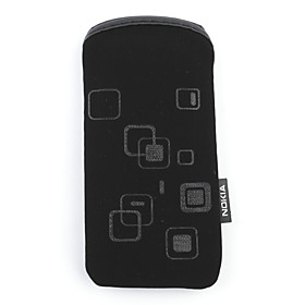 Soft Pouch Velvet Protective Carry Bag Cover For Nokia 5800(black)