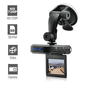 1280 x 720 HD 720p Auto digitale Videorekorder mit 2,5''TFT-Farbdisplay, Fahrzeug Mini DV