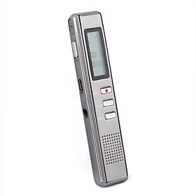 Mini Digital Voice Recorder with MP3 Player and Voice Activated Recording, 4GB Memory Included