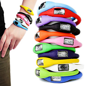 Multi Color ION Fashion Unisex Watch Silicone Jelly Sports Wrist Watch (7-Pack,Color Randomly Sent)