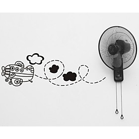 Plane Decorative Wall Sticker(0565-1105072)