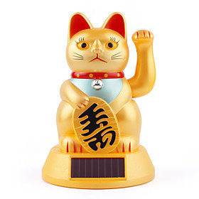 Solar Big Maneki Neko/Fortune Cat